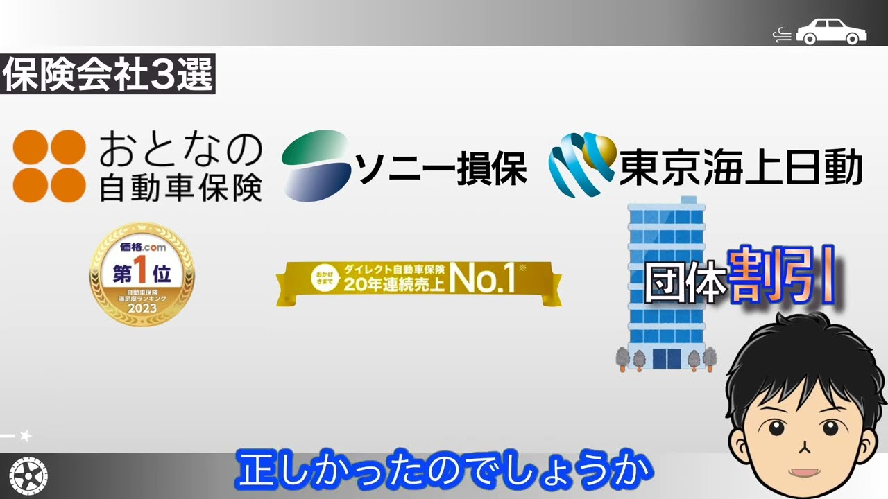 自動車保険を比較して安くする方法